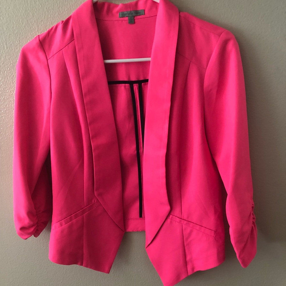 Charlotte Russe hot pink blazer
